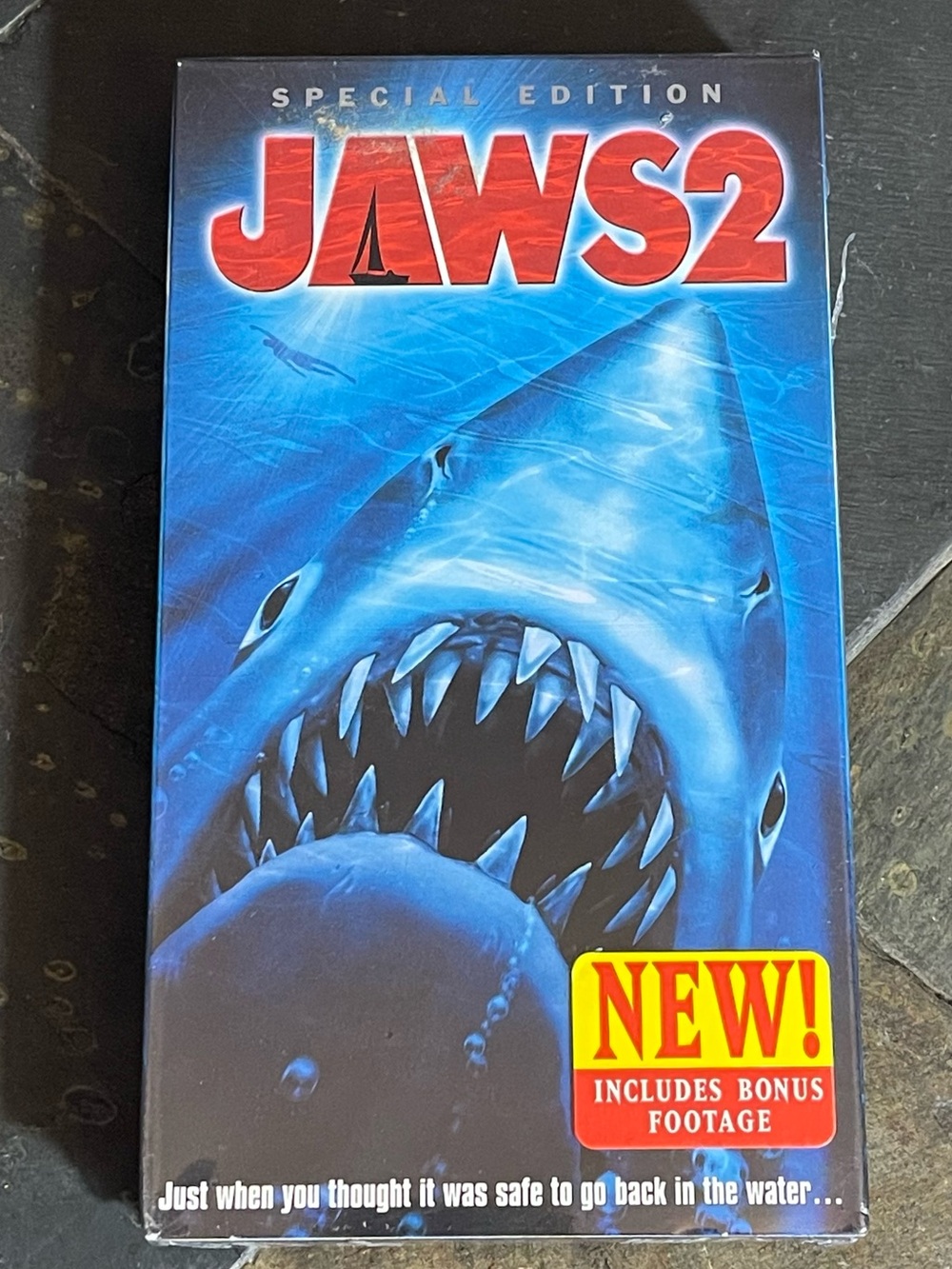 Jaws 2 VHS Special Edition Horror SEALED BRAND NEW CONDITION